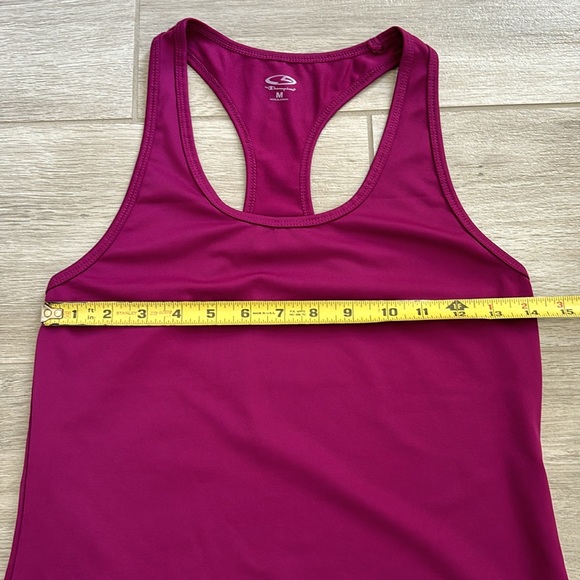 Champion Magenta Racerback Tank Top Size Medium - Picture 8 of 10